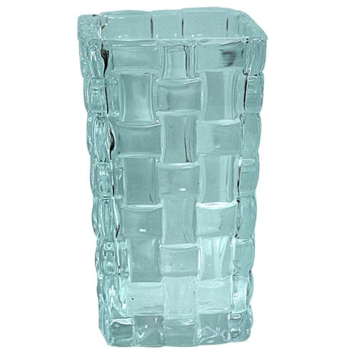 Clear Glass nu steel Basket Weave Soap Dish Clear Glass nu steel Basket Weave Soap Dish